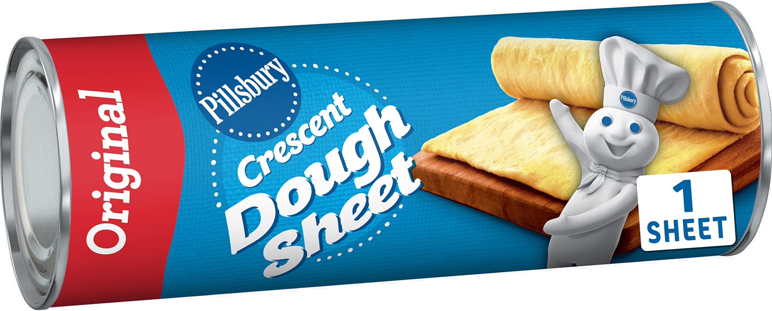 Dough Sheet, Original Crescent, Refrigerated Canned Pastry Dough, 1 Sheet, 8 oz
