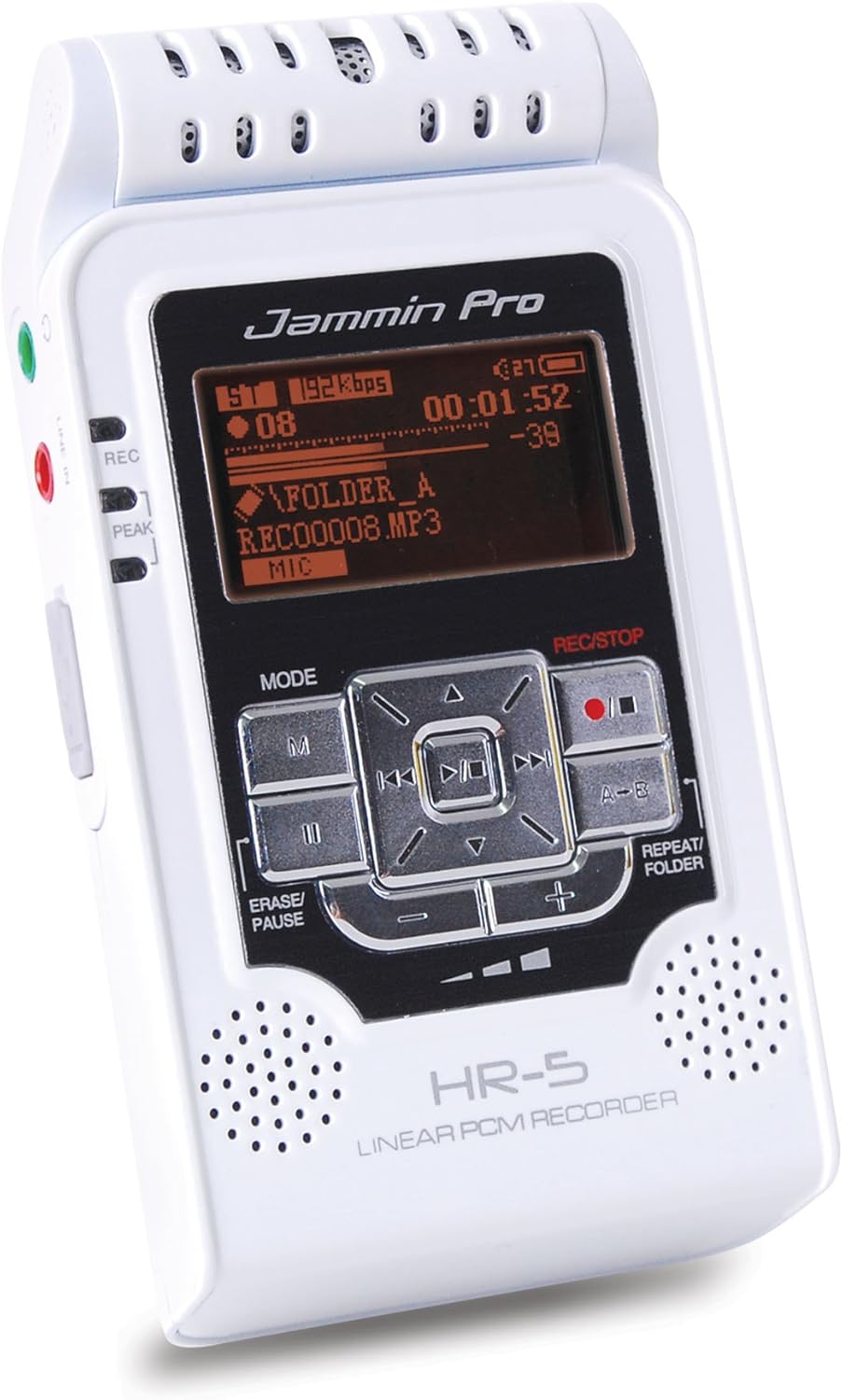 JAMMIN PRO HR5 JAMMIN WHITE Mt recorders Portable recorder Amazon.ca