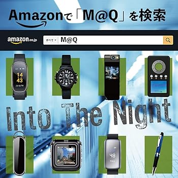 Amazon.co.jp: M@Q 小型カメラ 腕時計型カメラ 4K画質 スパイ