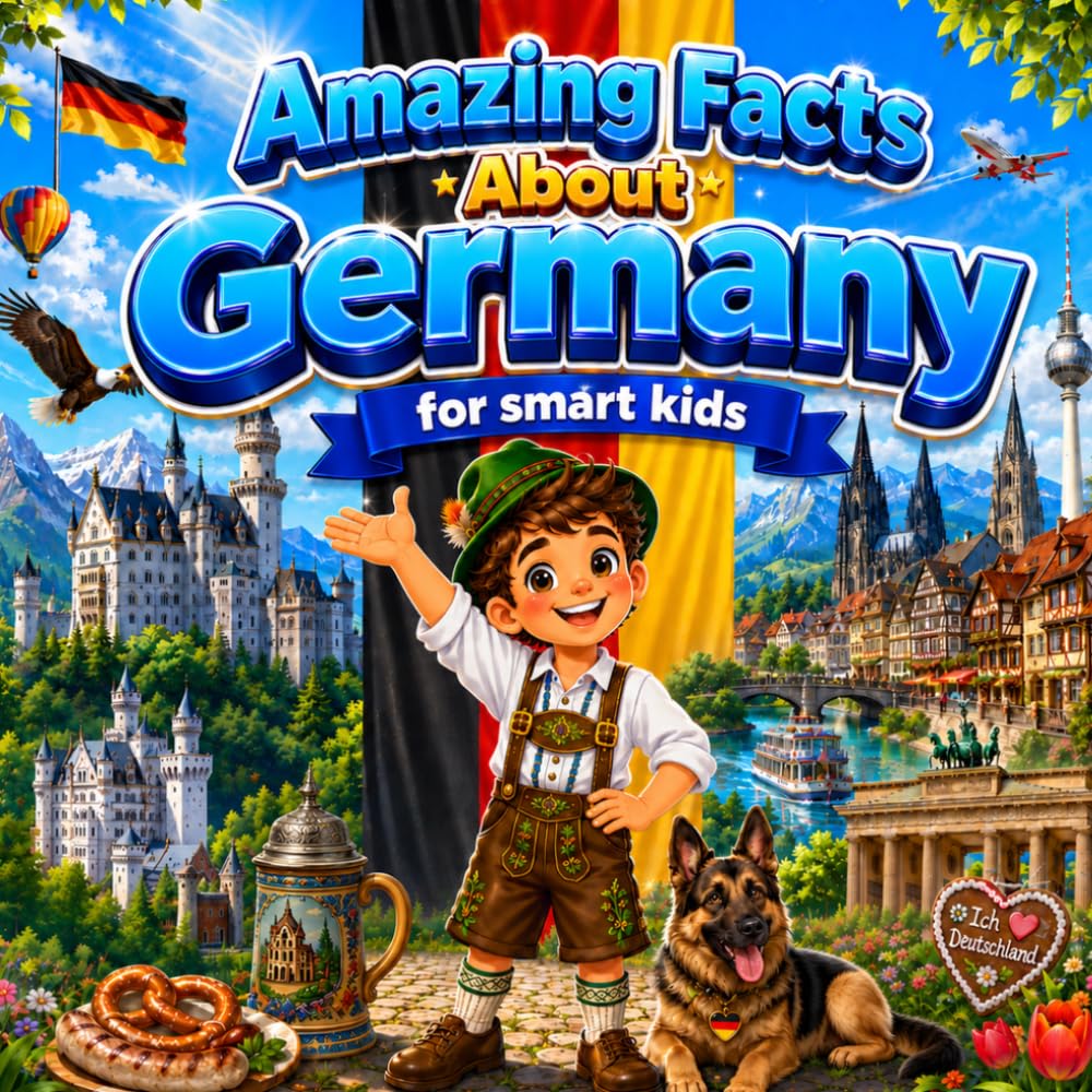 Amazing Facts About Germany for Smart Kids: A Collection of Interesting Facts and Trivia About Germany For Kids, Everything Young Readers Should Know ... Wildlife, Traditions, Culture, and More