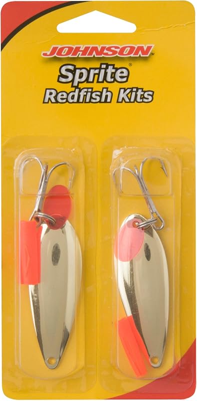 Johnson Sprite - Cebo duro para pesca, dorado, kit de gallineta nórdica, 2 1/2 pulgadas - 3/4 oz