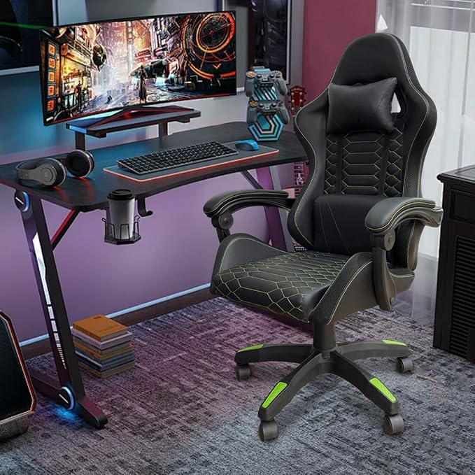 Cadeira Gamer Ergonômica 200KG