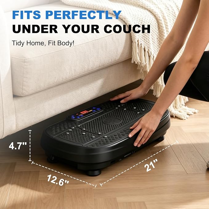 Máquina de Ejercicio Plataforma Vibratoria 300 lbs miniatura 4