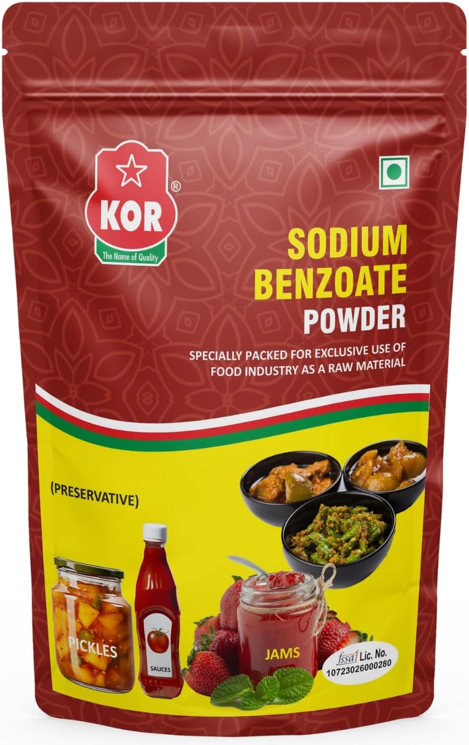 - Sodium Benzoate Powder - 400gm (E211) Food Grade Preservative Powder for Juice, Pickles, Salad Dressing, Bottled Lemon Juice, Soya Sauce, Soda/Beverage Preservative/Suitable for commercial and home use