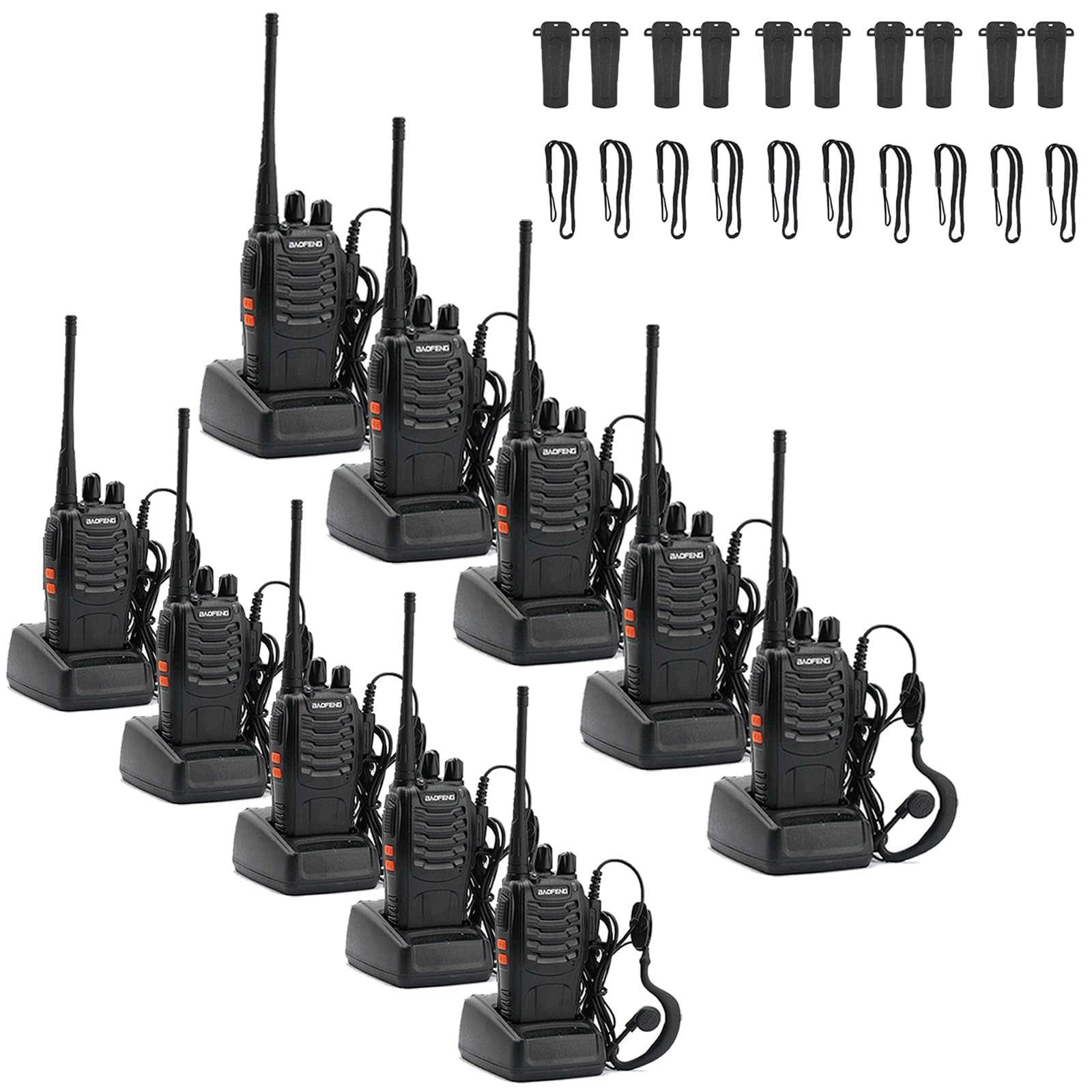 Amazon.com: BAOFENG BF-888S Walkie Talkies for Adults Long Range