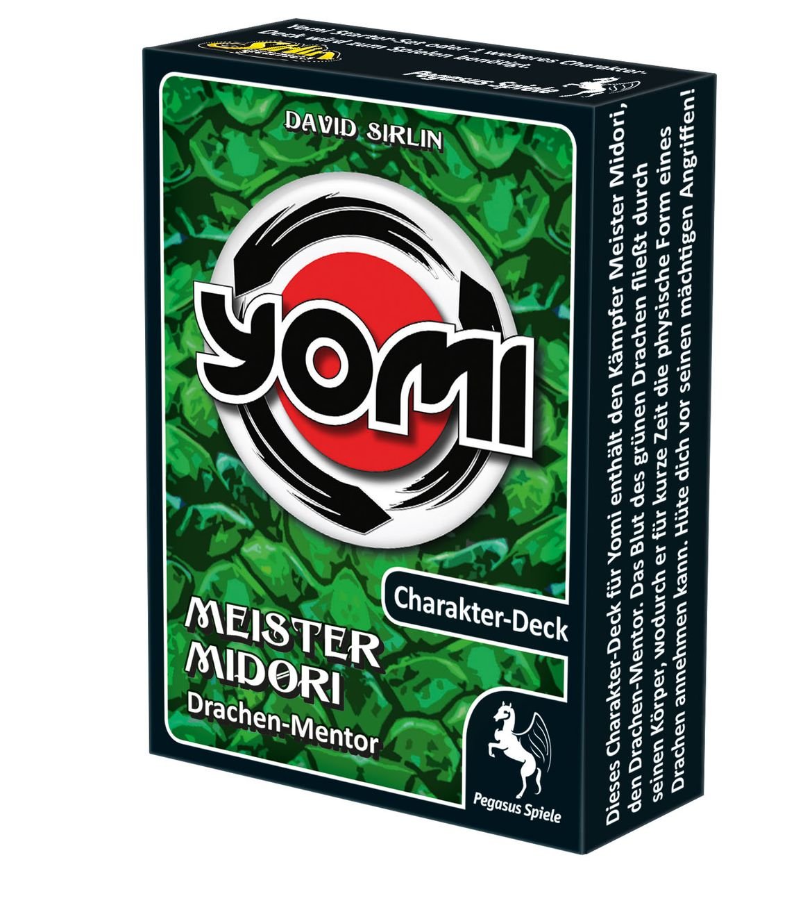 Pegasus Spiele 17431 G – Yomi einzeldeck Midori, Gioco di Carte
