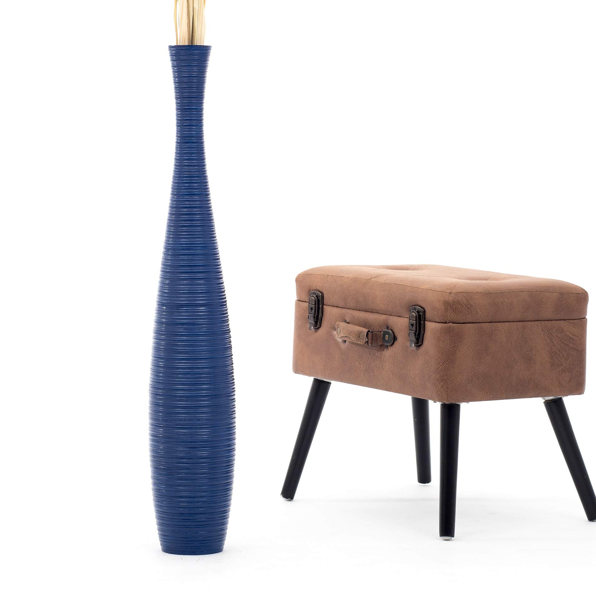 Blue Floor Vases Decor For You