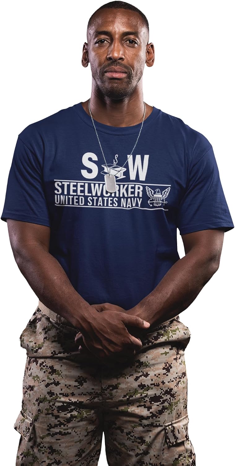 Military Productions US Navy Steelworker T-Shirt