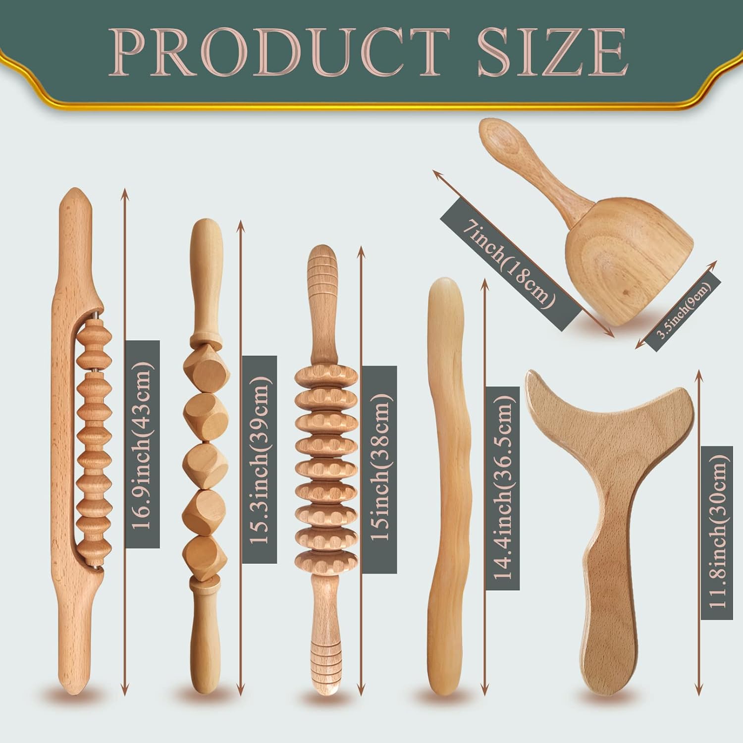 Instrumentos De Comprar Maderas Maderoterapia Kit Maderoterapia