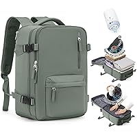 SZLX Zaino A Vuoto Bagaglio A Mano Donna, Zaino Airbag Con Sistema Di Vuoto Per Viaggi