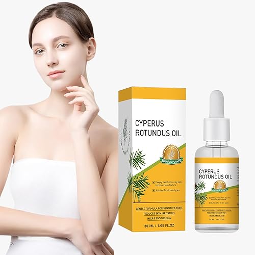 Miniatura 2 de Aceite Cyperus Rotundus, 2 unidades de aceite Cyperus Rotundus para depilación 100% natural de Chipre con gotero, reduce el crecimiento del cabello,