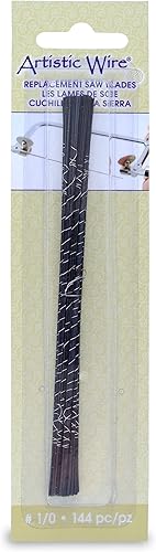 Jewelers - Marco de sierra con surtido de cuchillas, 12 tamaños de 30, 20, 10