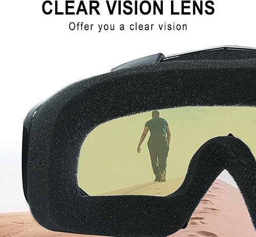 Miniatura 4 de Gafas para bicicleta de motocross, motocicleta, ATV, lentes para cuatro ruedas todoterreno, gafas de casco de carreras MX