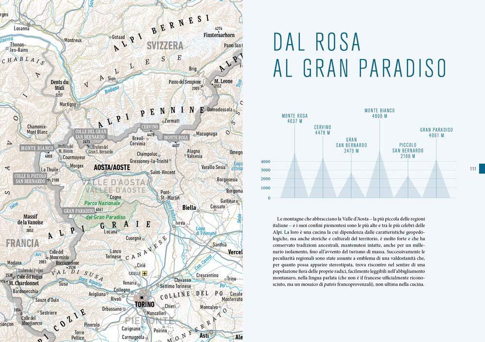 La cucina di montagna. Viaggio dal Friuli Venezia Giulia alla Sardegna attraverso paesaggi unici e cibi da scoprire