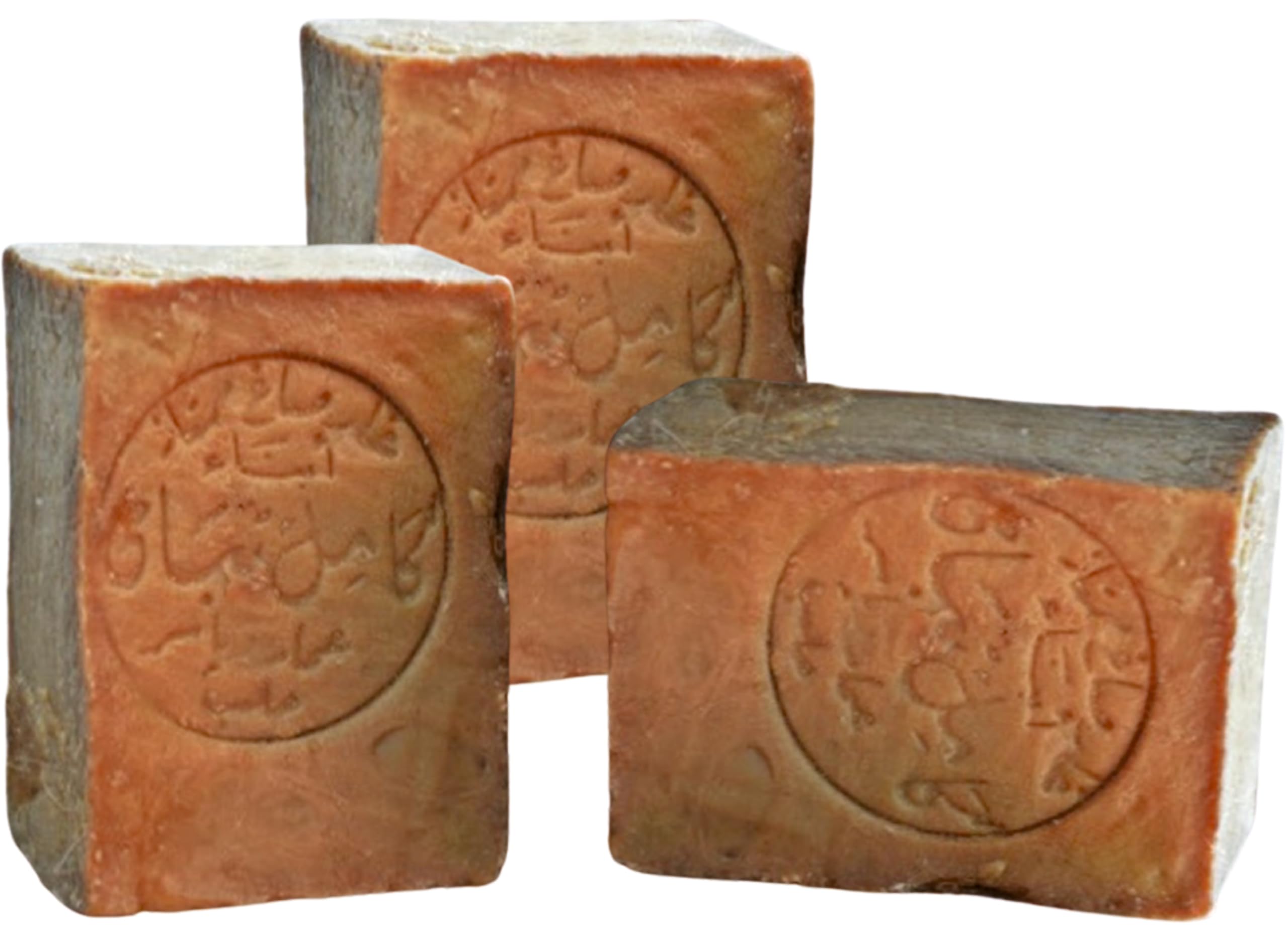 Vergleich Sieger! Original Aleppo Seife 50%/50% - Olivenöl 50% Lorbeeröl 50% fürs Haar Gesicht & Körper - 100% Naturprodukt Vegane – Alepposeife Olivenölseife Handarbeit (3x Seifen)