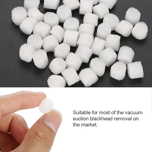 Miniatura 5 de Esponja de filtro, 150 filtros de repuesto de filtros de vacío facial extra esponja de repuesto