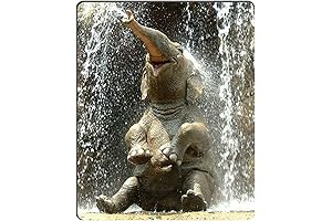 Smooffly Elephant Happy Mouse Pad: A Jumbo Friend for Your Desktop