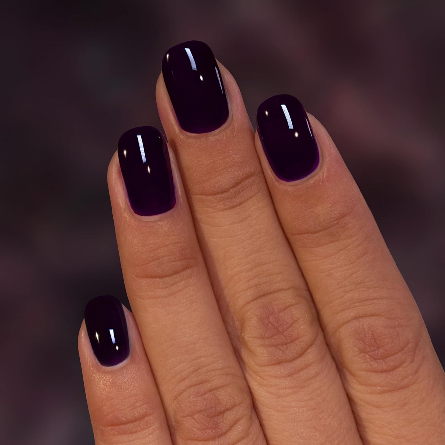 ILNP Nightshade - Blackened Eggplant Studio Color Nail Polish