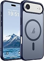 Vista 761 de SUPFINE - Funda magnética para iPhone 13 Pro Max (compatible con MagSafe), (protección contra caídas de grado militar de 10 pies), delgada, Negro