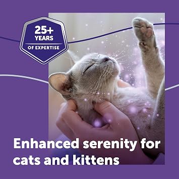 FELIWAY Optimum 30 Day Cat Calming Odourless Plug In Pheromone Diffuser Starter Kit + Extra Refill - Helps Solve Signs of Stress in Cats & Kittens, Veterinary Recommended, Drug-Free, Clinically Proven