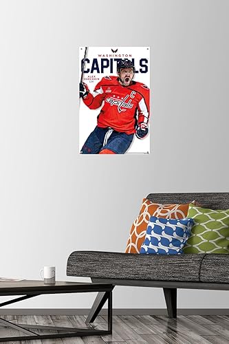 Miniatura 2 de Trends International NHL Washington Capitals - Póster de pared de la serie 23 de Alexander Ovechkin, 14.72 x 22.37 pulgadas, paquete de póster