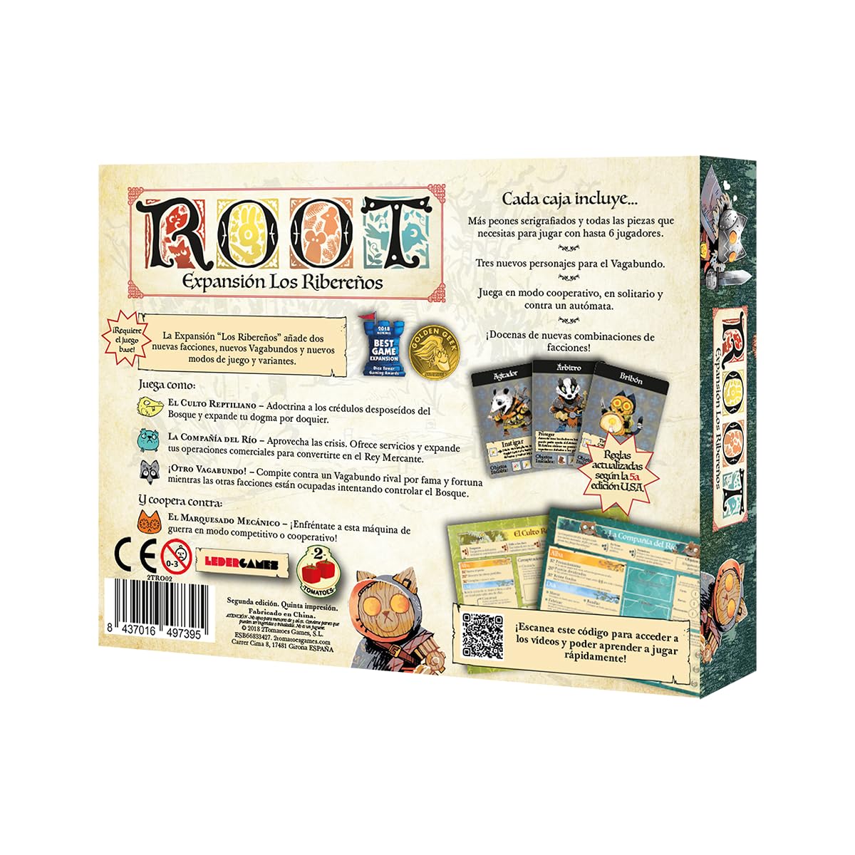 Root: Expansión los Ribereños 2 Tomatoes Games