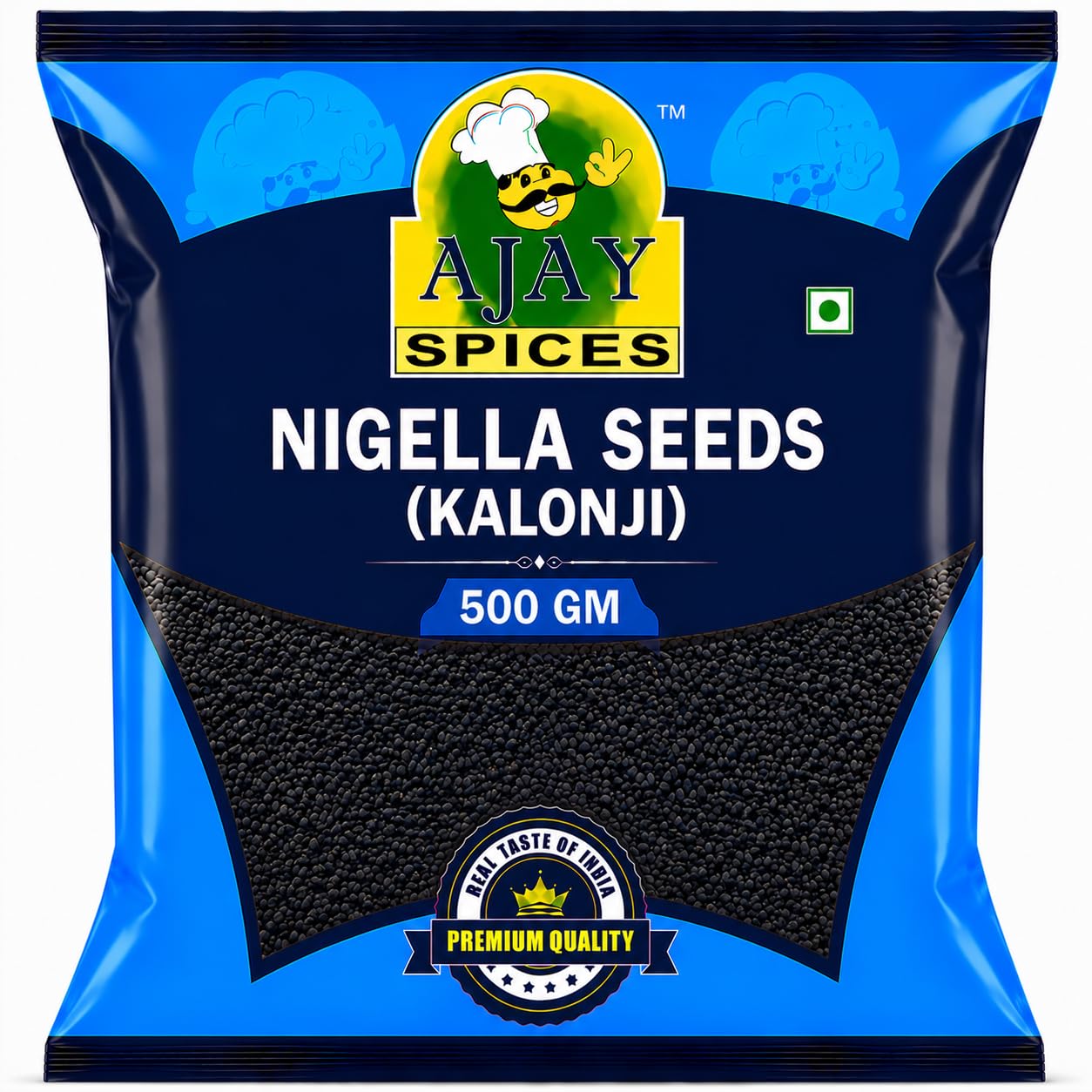 AJAY SPICES Nigella Seeds (Kalonji) 500G | Premium Quality | 100% Natural | No Preservatives | Hygienically Packed | Pack of 3-image-7