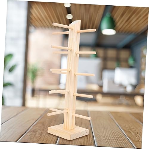 Miniatura 8 de Wooden Sunglass Stand Display Rack for Sun Holder Stand and Eyeglass Organizer