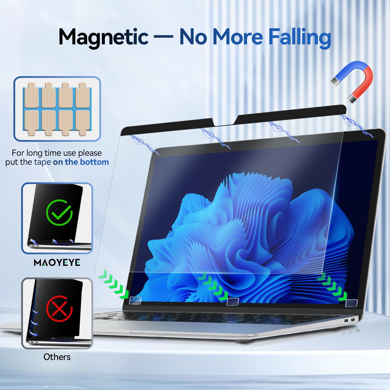 Écran De Confidentialité Magnétique Pour Ordinateur Portable MacBook Pro 14 "(2021-2023,M1,M2,Pro,Max)Film De Protection De - Informatique