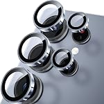 WSKEN for Samsung Galaxy S26 Ultra Camera Lens Protector - Ultra Thin Case Friendly, 9H Shatterproof Tempered Glass with Anti Scratch Metal Circle Camera Screen Protector Cover Accessories, Black