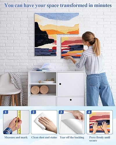 Miniatura 5 de Paquete de 4 paneles acústicos de 16 x 16 x 0.5 pulgadas