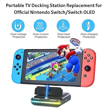 Nintendo Switch kot Amazon.com: Switch Dock for Nintendo Switch/Switch OLED