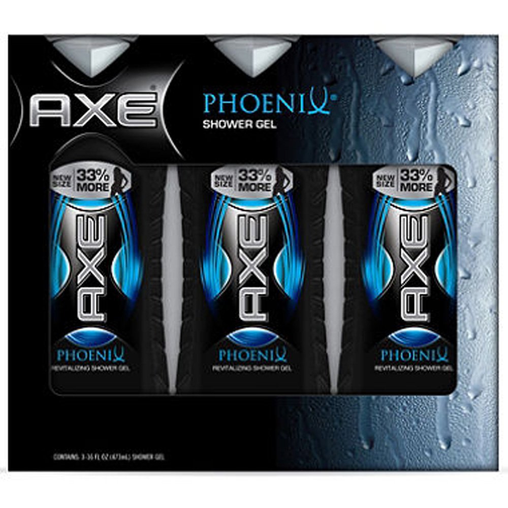 SCS AXE Revitalizing Shower Gel Phoenix 16 Fl. Oz. 3
