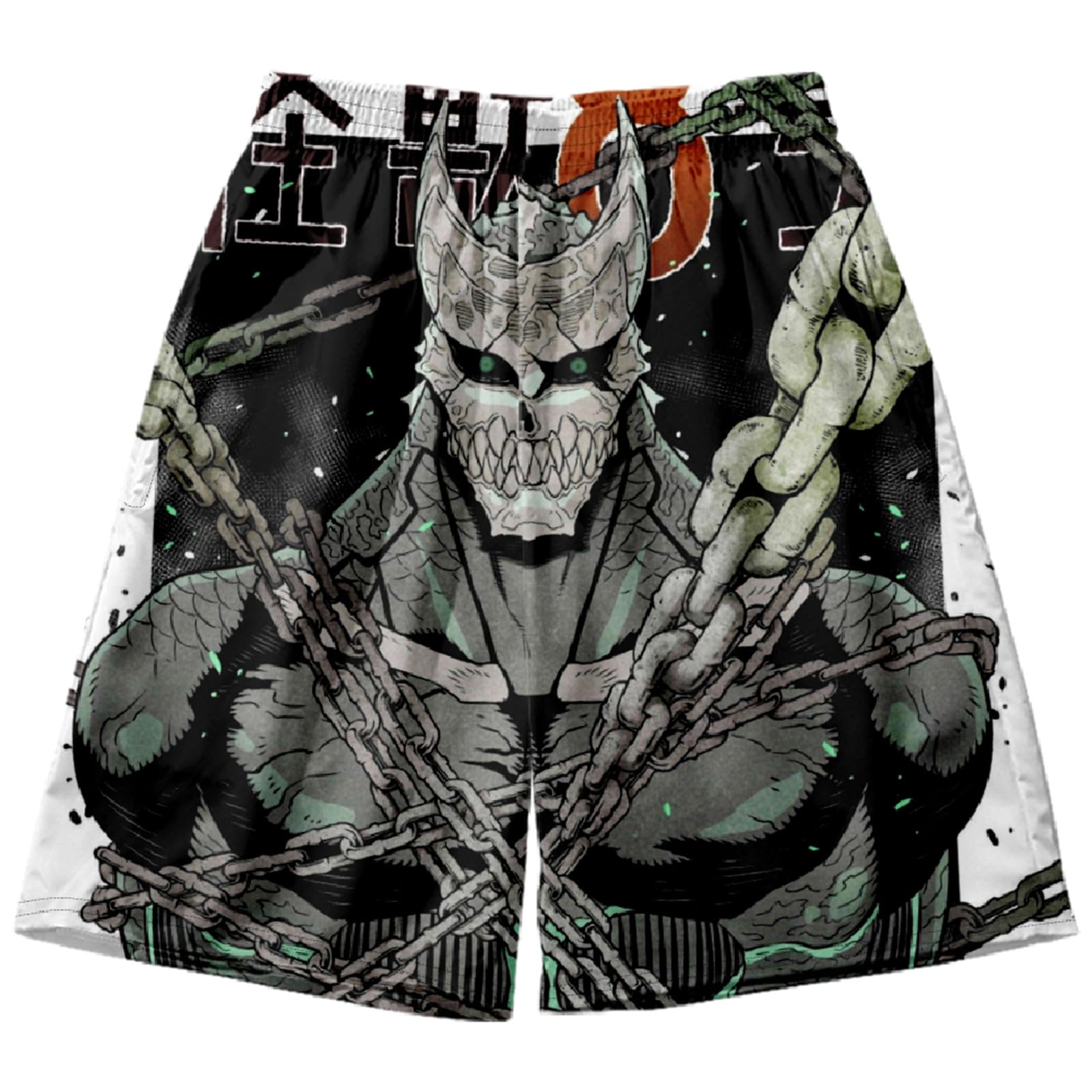 ISaikoy Anime Kaiju No. 8 Beach Shorts Hibino Kafka Swim Trunks Summer Boardshorts Jersey Short Pants