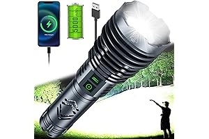SWANN 1500000 High Lumens Rechargeable Flashlight