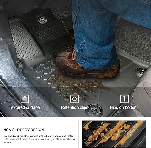 Miniatura 54 de KIWI MASTER Alfombrilla de maletero de carga para Toyota RAV4 2013-2018 Reemplazo OEM PT908-42135 para todo tipo de clima, alfombrillas TPE Slush