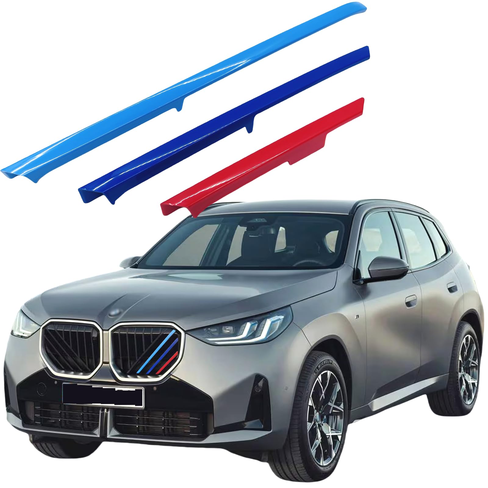 Automotive Front Grille Inserts compatible with BMW X3 2025-2026