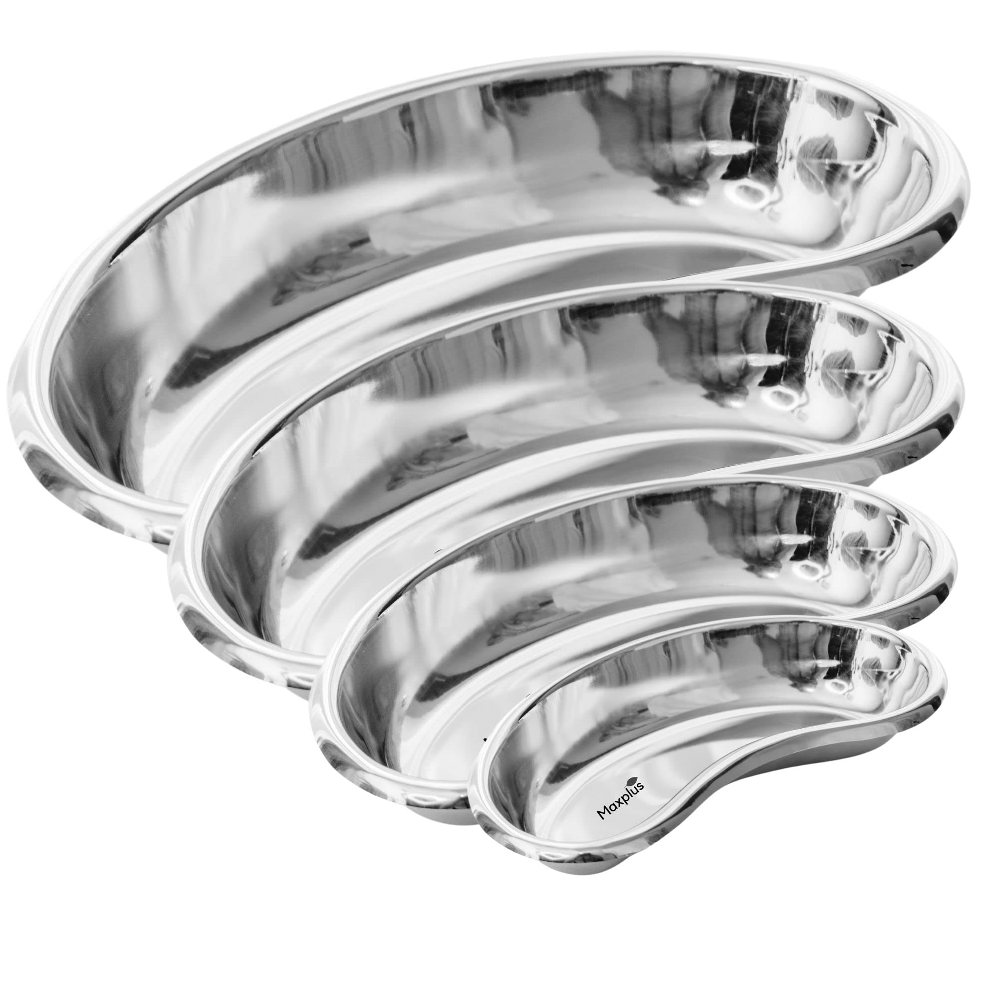 Max Plus | KIDNEY TRAY | Clinical Use | Stainless Steel | Deluxe Quality (1, Combo Set of 4) (B0BS1C1QTC) Amazon Price History, Amazon Price Tracker