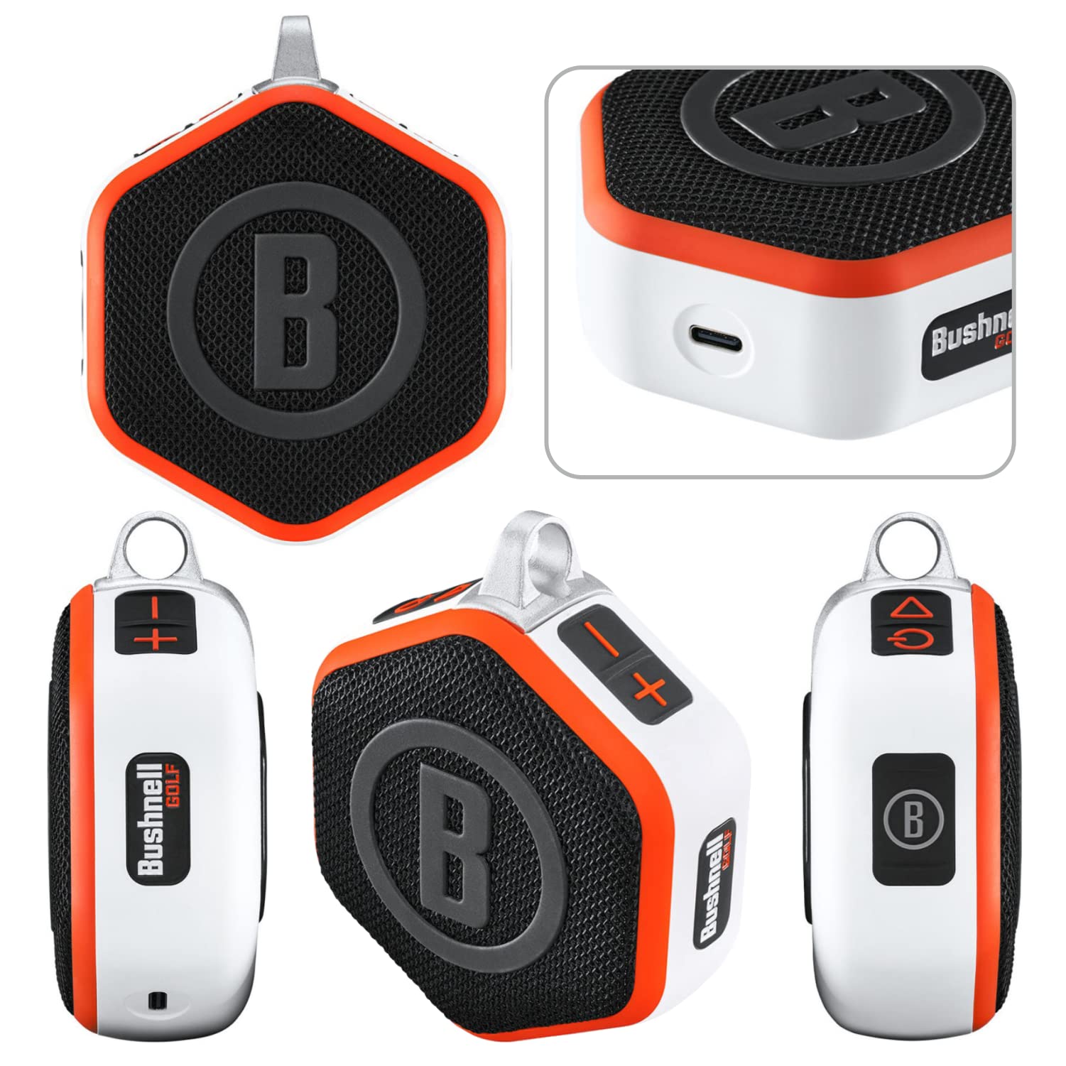 Wearable4U Bushnell Wingman Mini GPS Bluetooth Speaker Bundle - Dettaglio