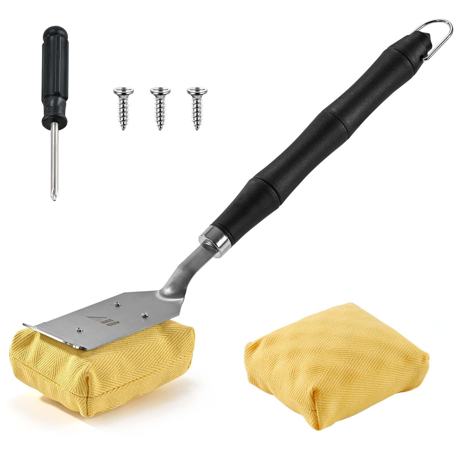 Brosse de nettoyage pour barbecue sans poils pour éliminer les graisses brûlées sans risque