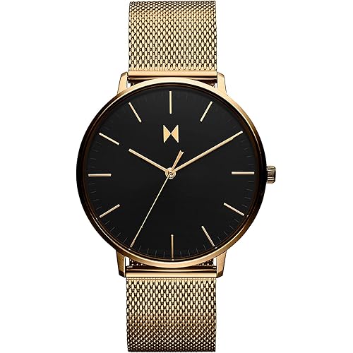 MVMT Men’s Legacy Slim Watch - Analog Watch for Men - Minimalist, Water Resistant 3 ATM/30 Meters Men’s Dress Watch - Premium Japanese Quartz Men’s Wristwatch - 42mm