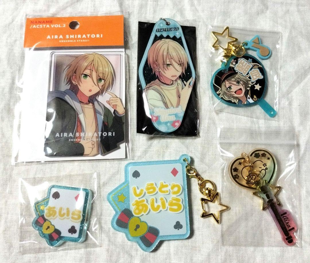 Amazon.co.jp: あんスタ 白鳥 藍良 クリアキーチャーム ななめ  