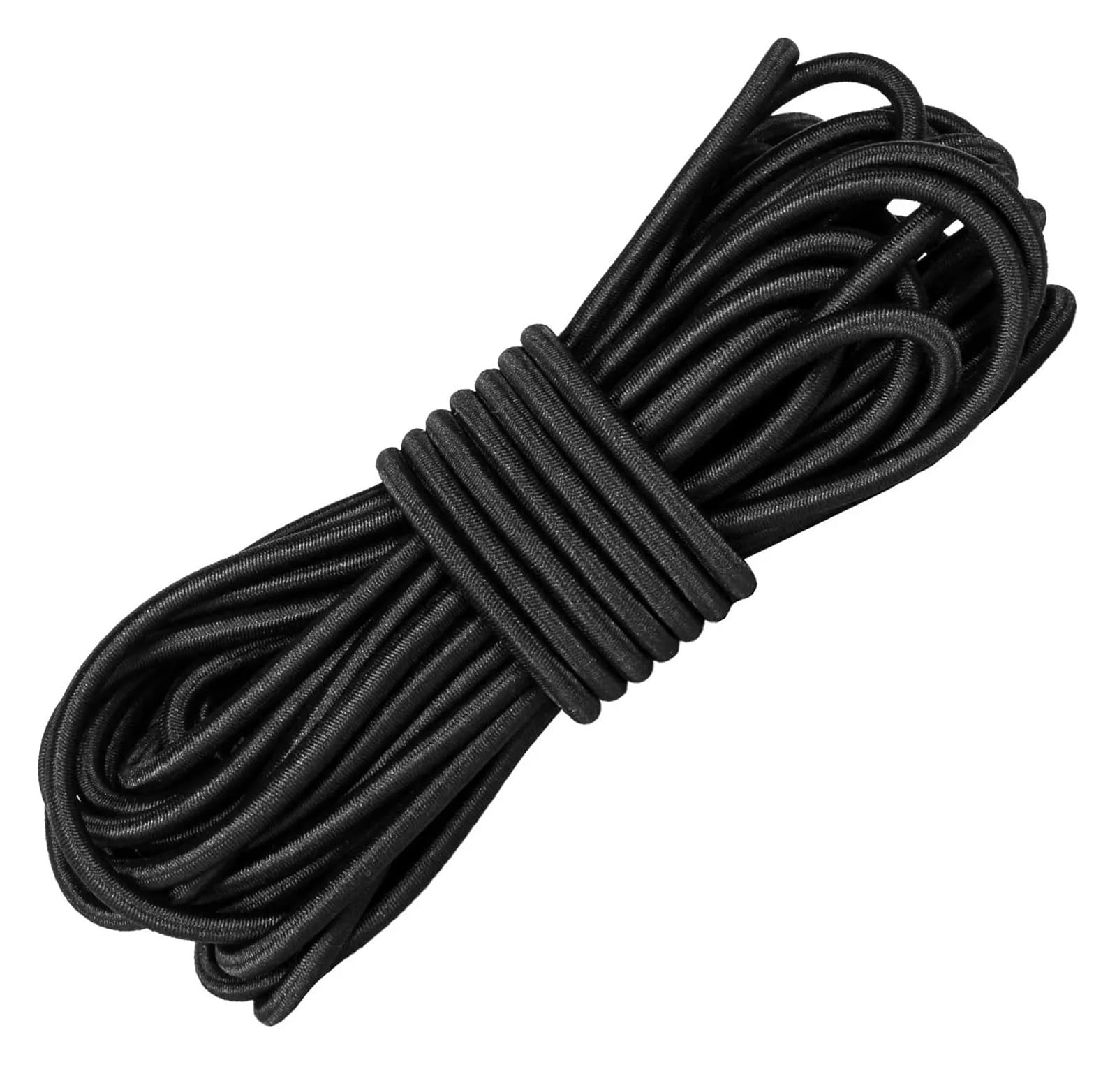 1/2/3/4/5MM mocna elastyczna lina biały/czarny wysokiej jakości elastyczna lina gumka szycie odzieży Craft dla majsterkowiczów akcesoria krawieckie(Black,5mm 10meters)