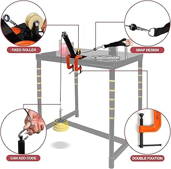 Amazon.co.jp: アームレスリングトレーニングテーブルプーリー