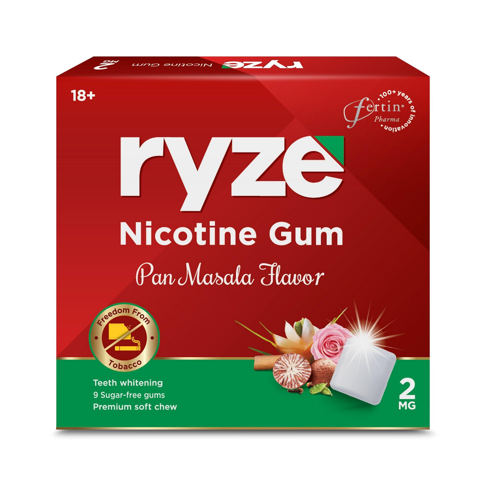 See full amazon price history chart for RYZE Nicotine Gum 2mg | 9 Gums | Pan Masala | Quit Smoking & Chewing Tobacco | WHO Approved | Easy on Throat | Sugar Free | Teeth Whitening Gum RYZE Nicotine Gum 2mg | 9 Gums | Pan Masala | Quit Smoking & Chewing Tobacco | WHO Approved | Easy on Throat | Sugar Free | Teeth Whitening Gum (B0DCGFS41B) Amazon Price History, Amazon Price Tracker