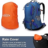 Vista 4 de Mochila G4Free de 11 gal para uso en exteriores, campamento, alpinismo, senderismo con funda para lluvia.