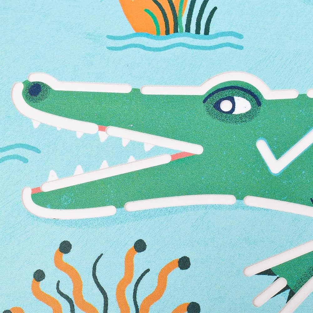 DESIGN BY 38916 Plantillas Animales salvajes (min. 2 u.) Stickers, Multicoloured
