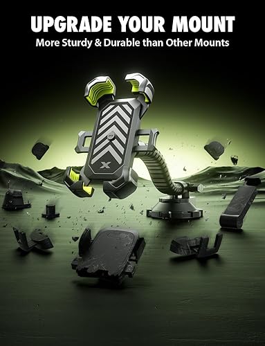 Miniatura 5 de Bracketron X-Lock - Soporte de teléfono resistente para automóvil, soporte para teléfono para tu automóvil con seguridad XGrip de 4 puntos para