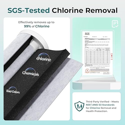Miniatura 3 de iSpring Heavy Metal Whole House Water Filter System, Reduce 99% Chlorine, Lead, Sediment & Odor, 5-Layer Whole House Water Filter, SGS-Tested, 10” x
