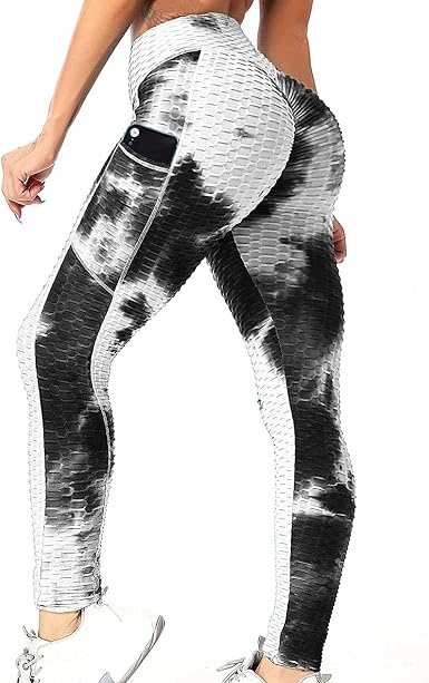 Tie Dye TikTok Yoga Pants for Women Fashion 2022 Workout Butt Lift Bubble  Leggings Stretch Running High Waist Tights : Clothing, Shoes \u0026 Jewelry
